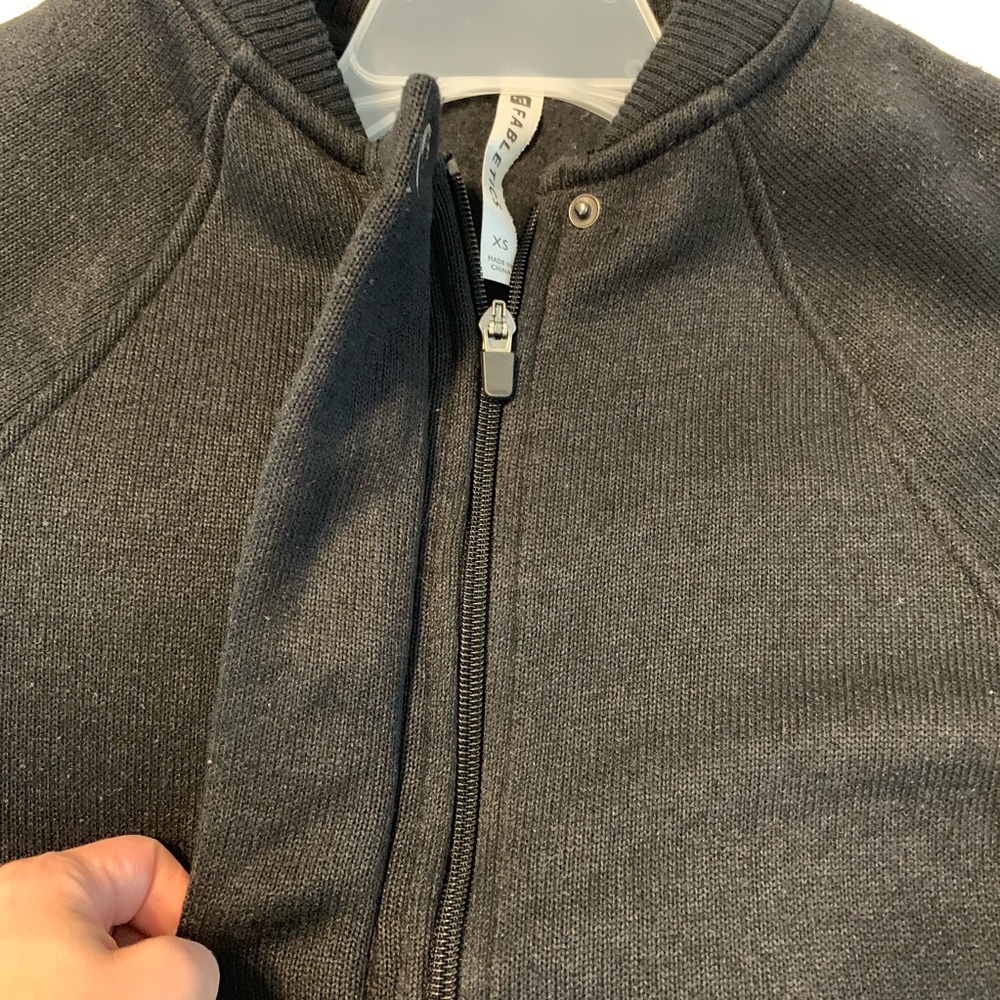 Fabletics Full Zip Black Jacket - image 5